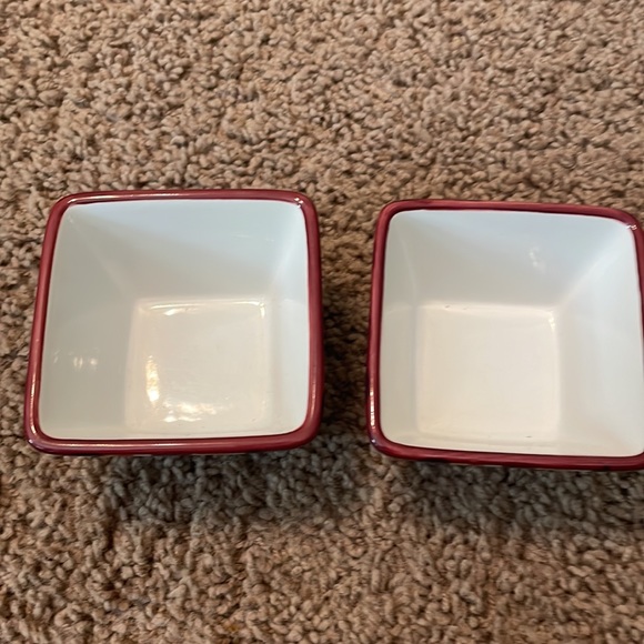 Perfect condition simple additions by pampered chef dip bowls. Set of 2 - Picture 3 of 5